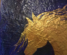 Load image into Gallery viewer, Golden Horse 30x40