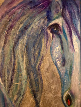 Load image into Gallery viewer, Wild Horses 3 Blue eye 24x30
