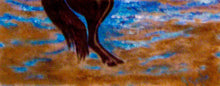 Load image into Gallery viewer, Stallion on the Beach 24x30
