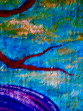 Load image into Gallery viewer, Purple Horse 48x60