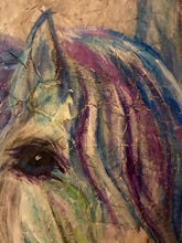 Load image into Gallery viewer, Wild Horses 3 Blue eye 24x30

