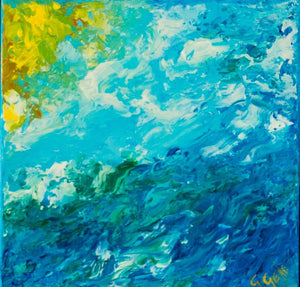 The Raging Sea 12x 12