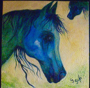 Arapina and Star 20 x 20