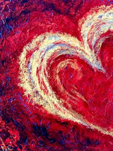 Load image into Gallery viewer, Hearts of Fire Gold 18x24
