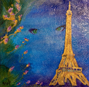 I see myself in Paris 20x20