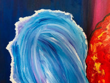 Load image into Gallery viewer, Fire and Ice the Kiss 24 x 36
