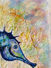 Load image into Gallery viewer, Sea Horse Parent and Child 18 x 24
