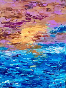 Hurricane Sunrise 18x24