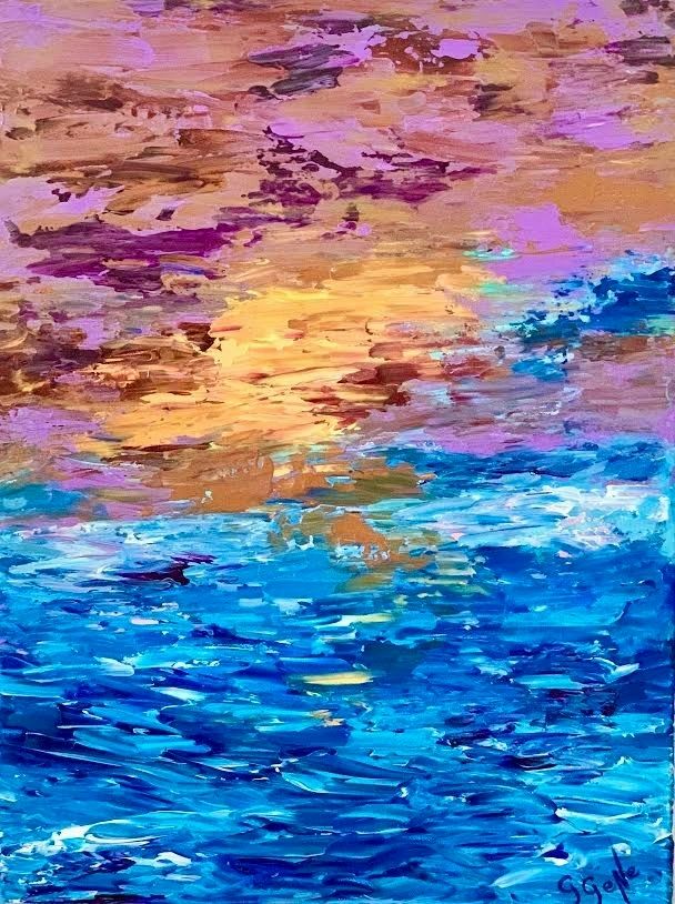 Hurricane Sunrise 18x24