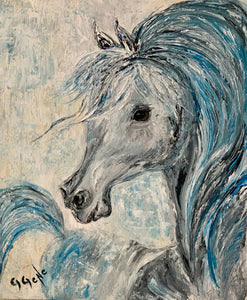 Blue Horse Oil 20x24