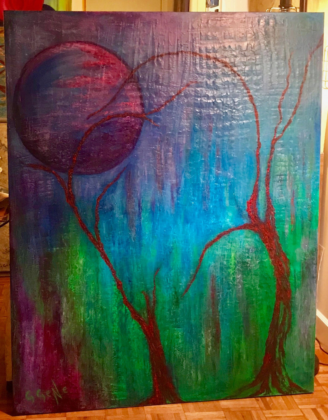 Dancing in the Moonlight 48 x 60