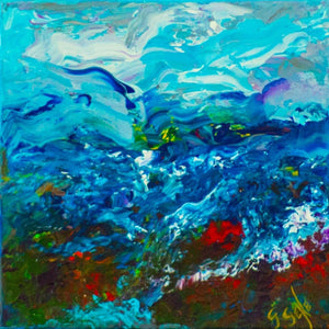 Whale Watching 12x12