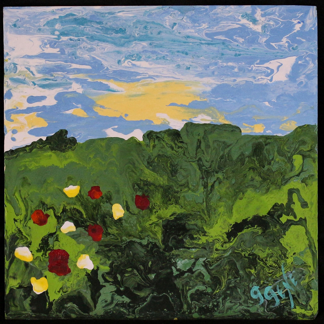 Sunrise in the Meadow 12x12