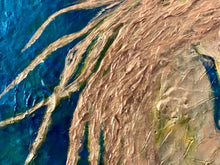 Load image into Gallery viewer, Golden Horse On Green 20x24
